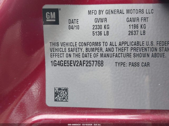 Buick LaCrosse Cxs