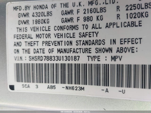 Honda CR-V Ex