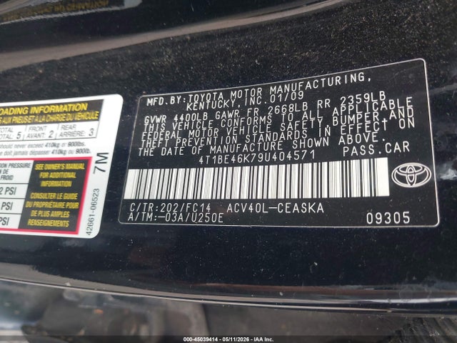 Toyota Camry Se
