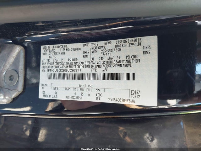 Ford Escape Se