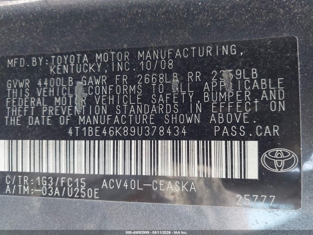 Toyota Camry Se