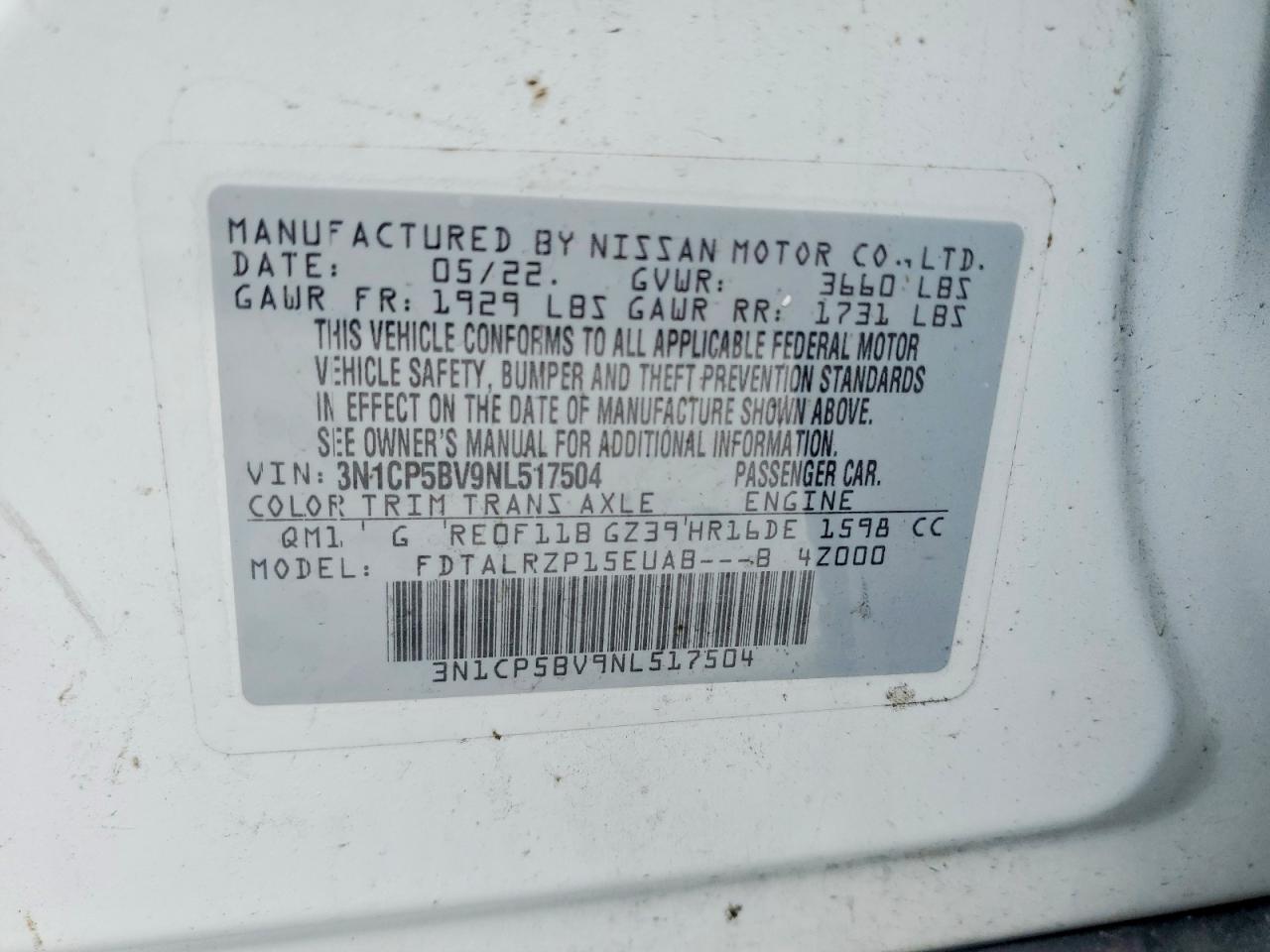 Nissan Kicks S