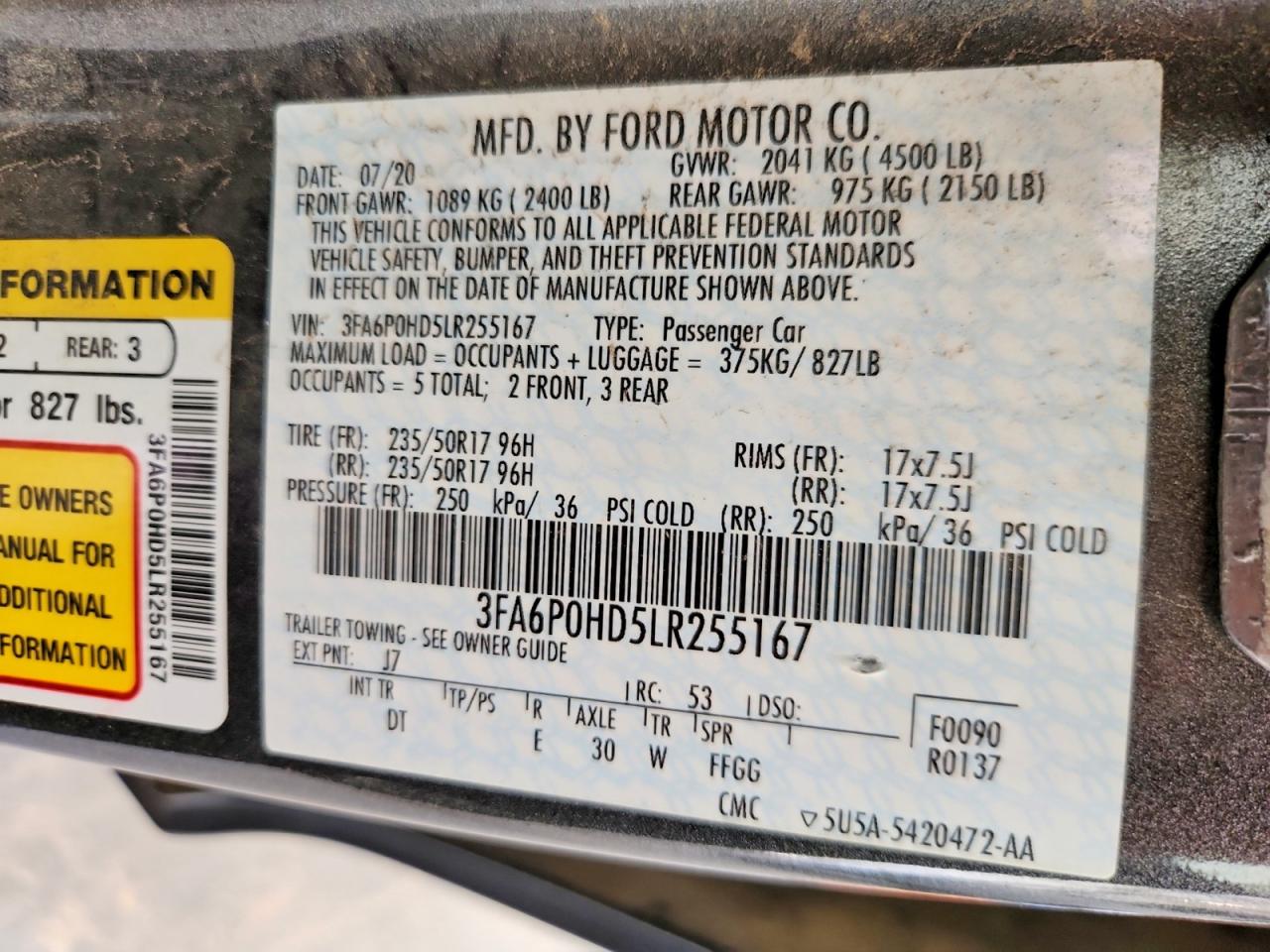 Ford Fusion Se