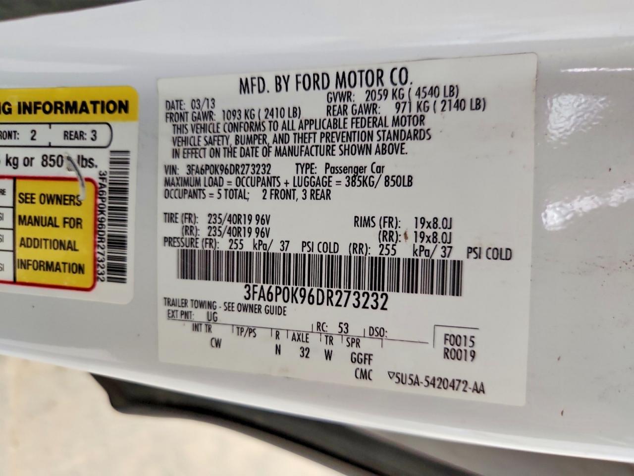 Ford Fusion Titanium