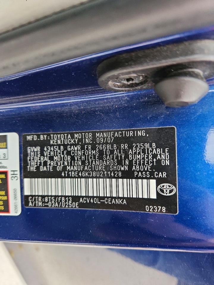 Toyota Camry Le