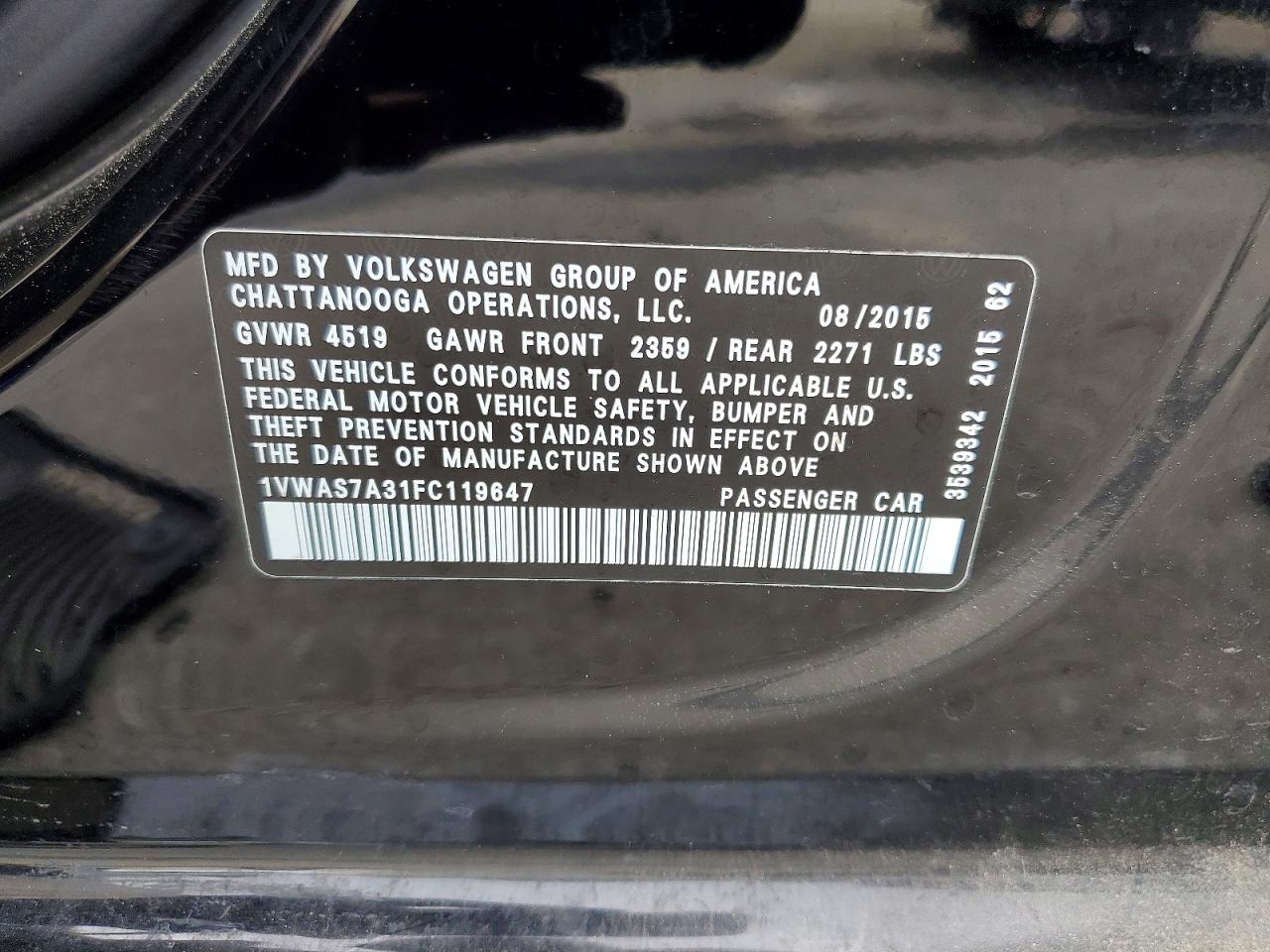 Volkswagen Passat S