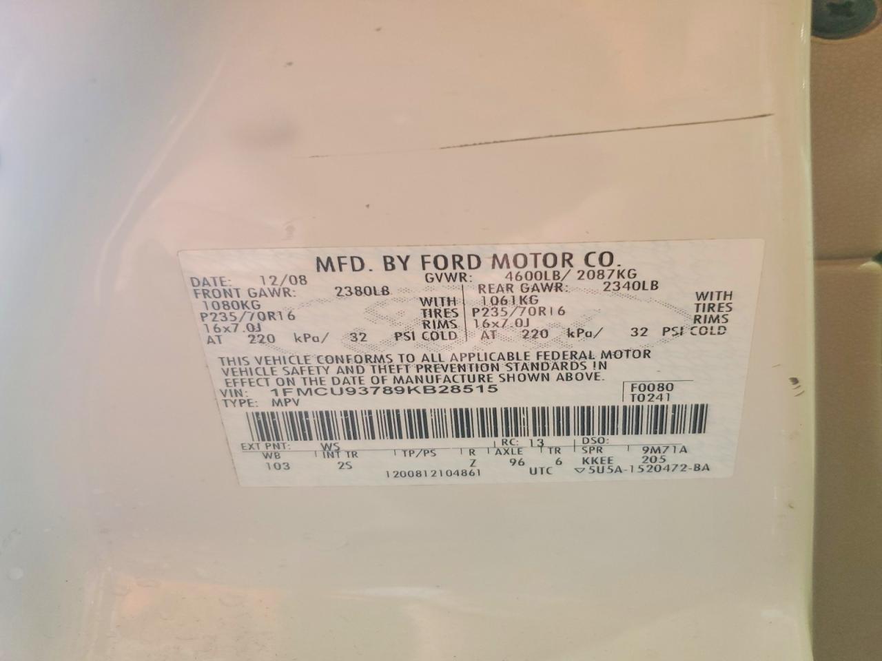 Ford Escape Xlt