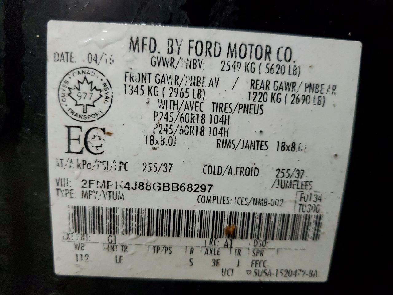 Ford Edge Sel