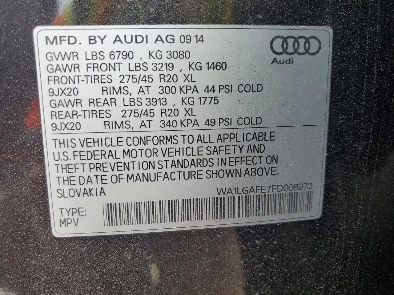 Audi Q7 Premium Plus