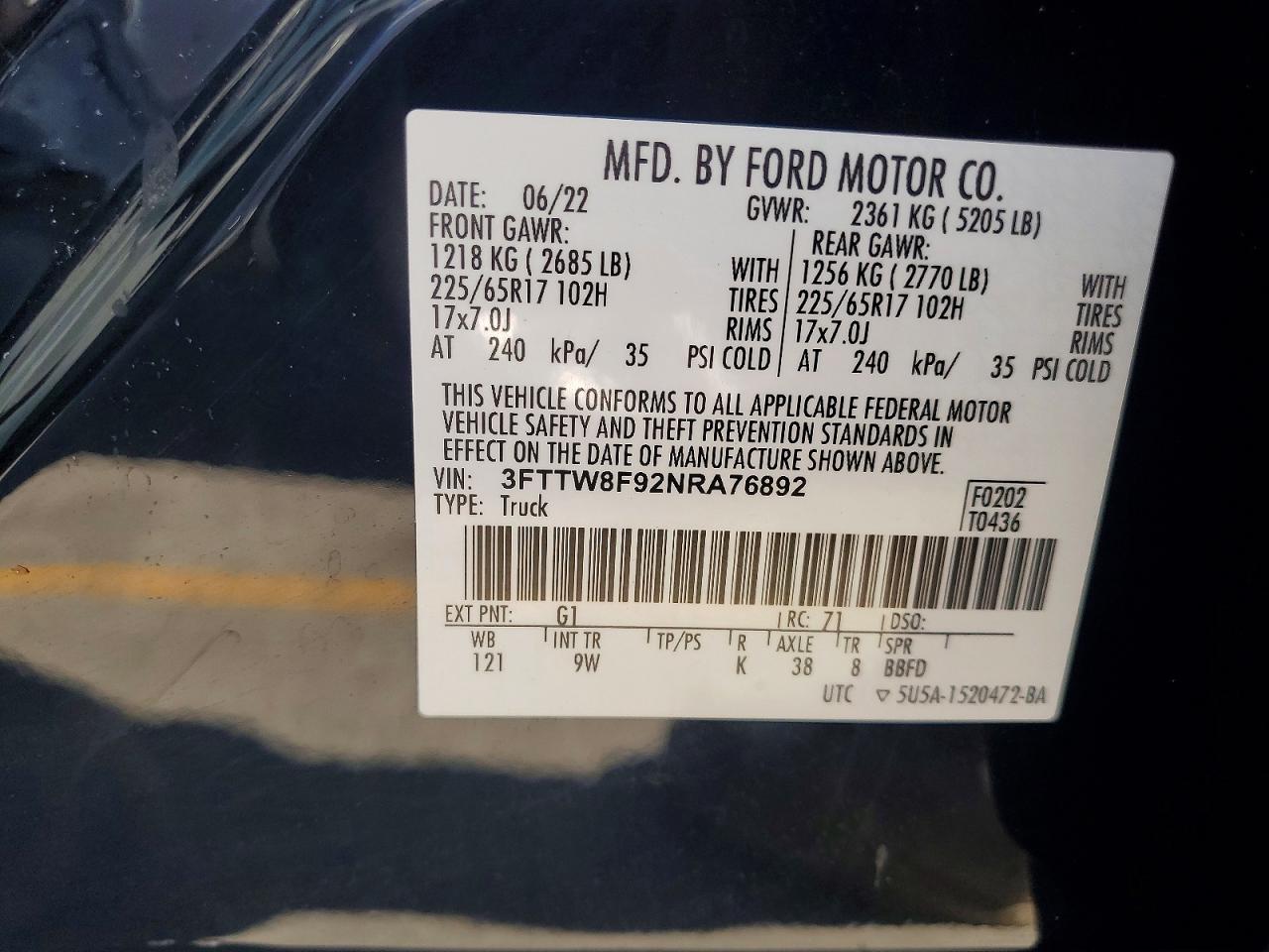 Ford Maverick Xl