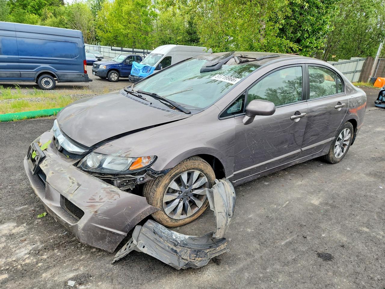 Salvage Honda Civic Image