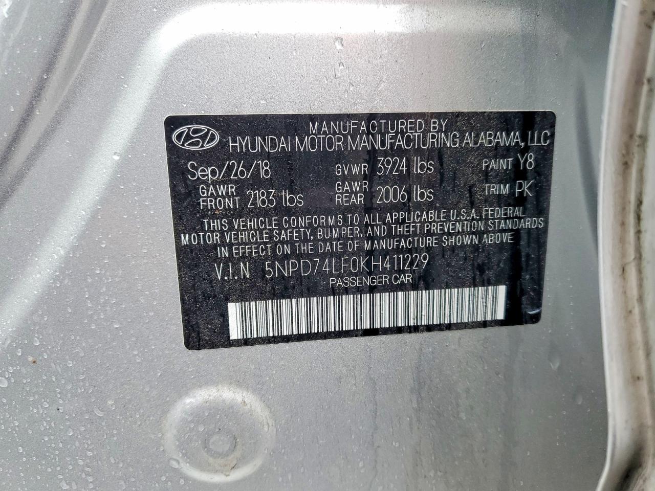 Hyundai ELANTRA Se