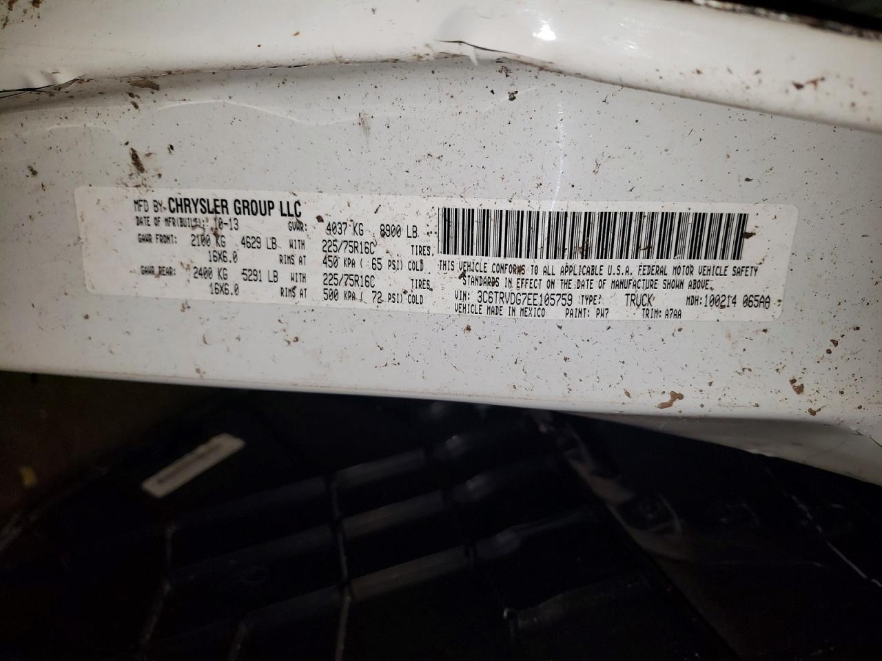 Ram Promaster 2500 High