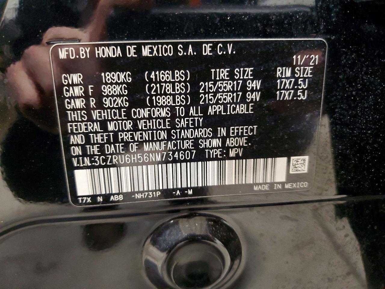 Honda HR-V Ex