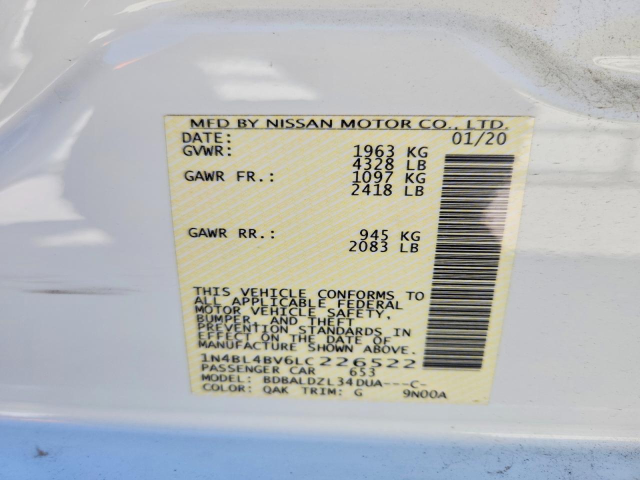 Nissan Altima S