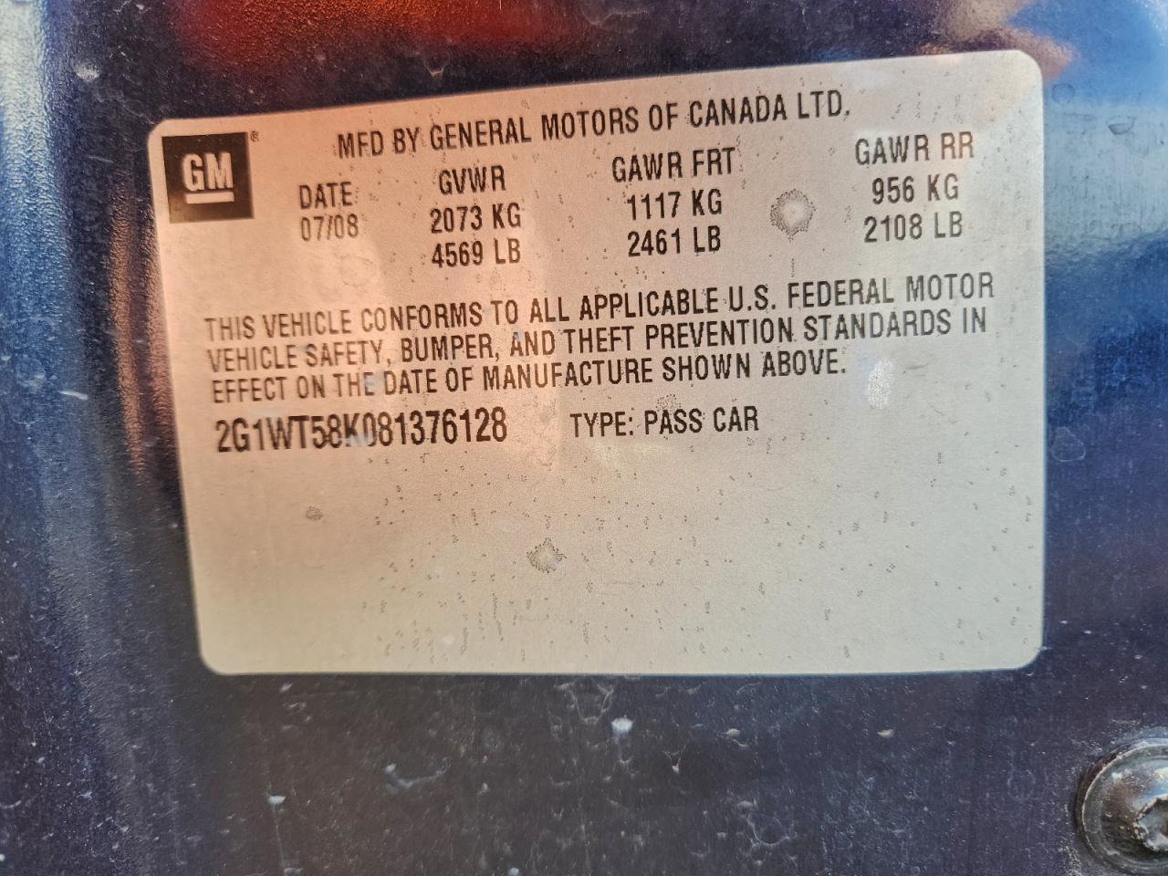 Chevrolet Impala Lt