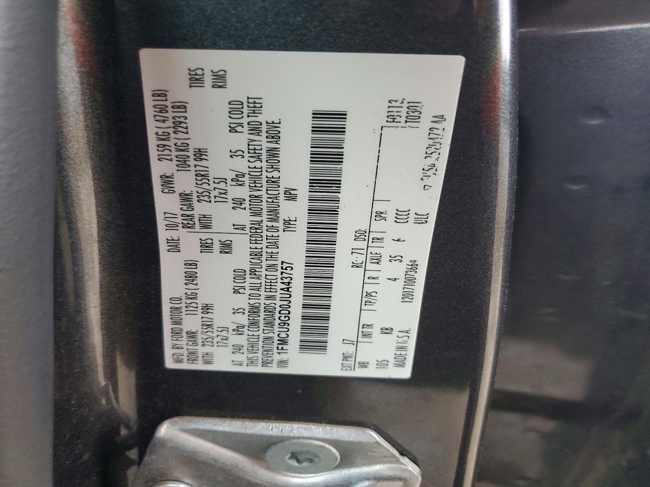 Ford Escape Se