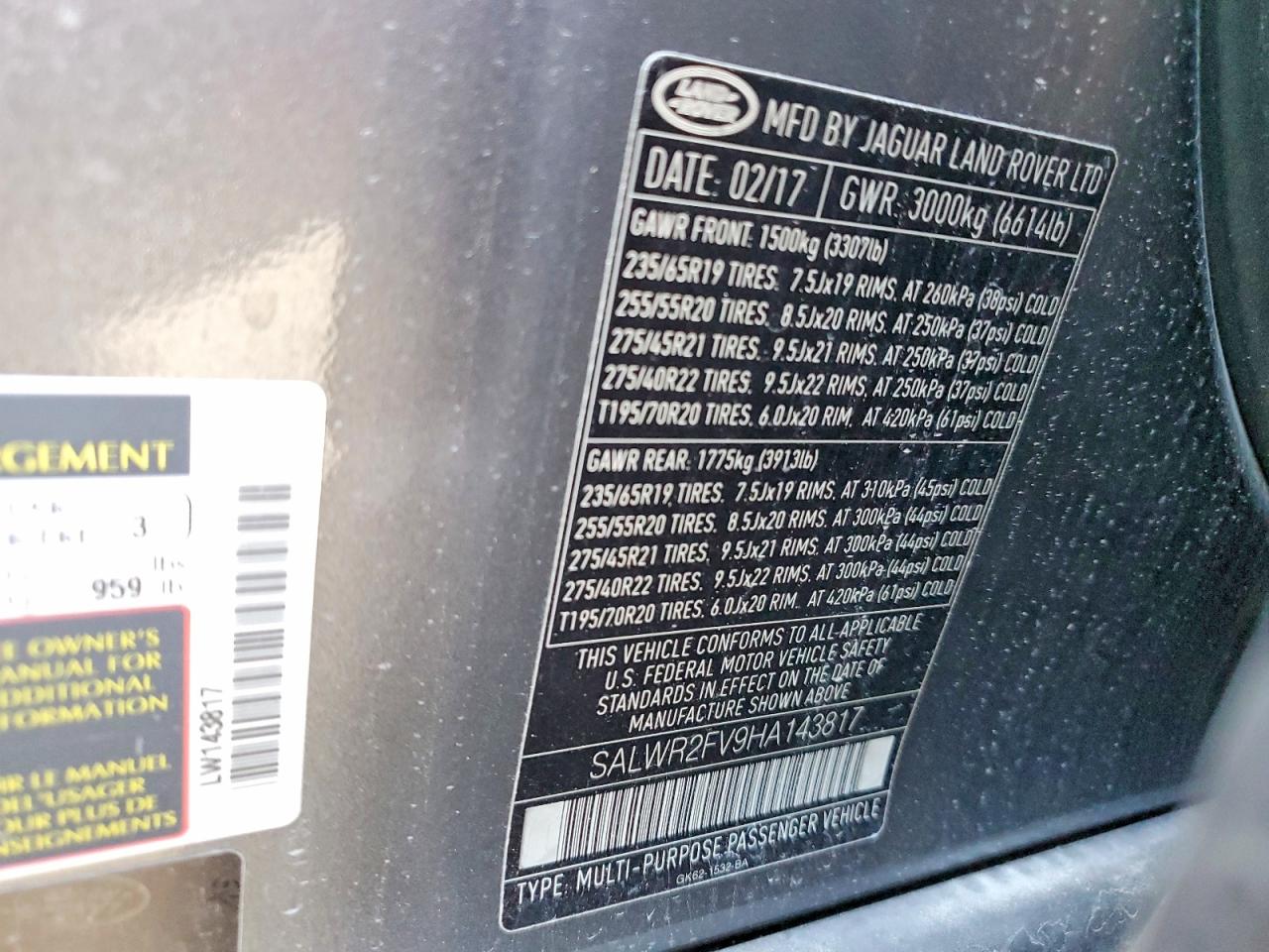 Land Rover Range Rover Hse