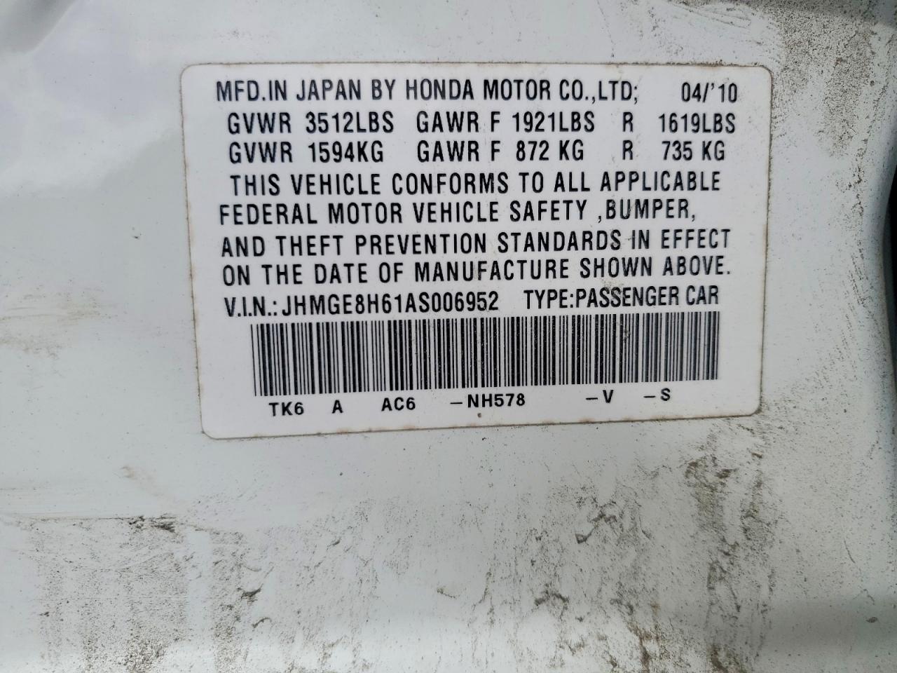 Honda Fit Sport