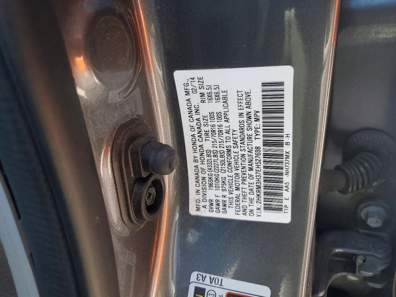Honda Crv Lx