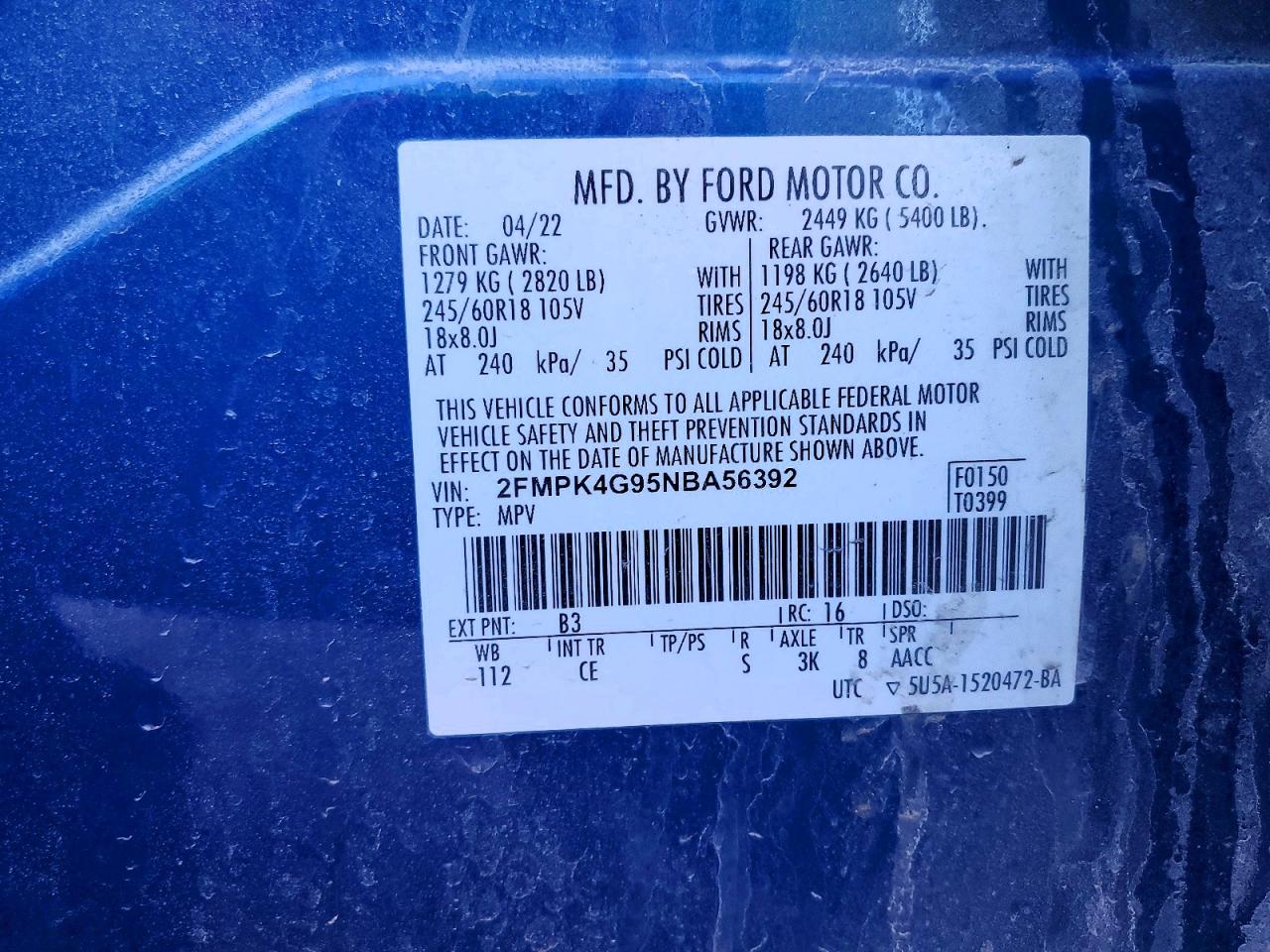 Ford Edge Se