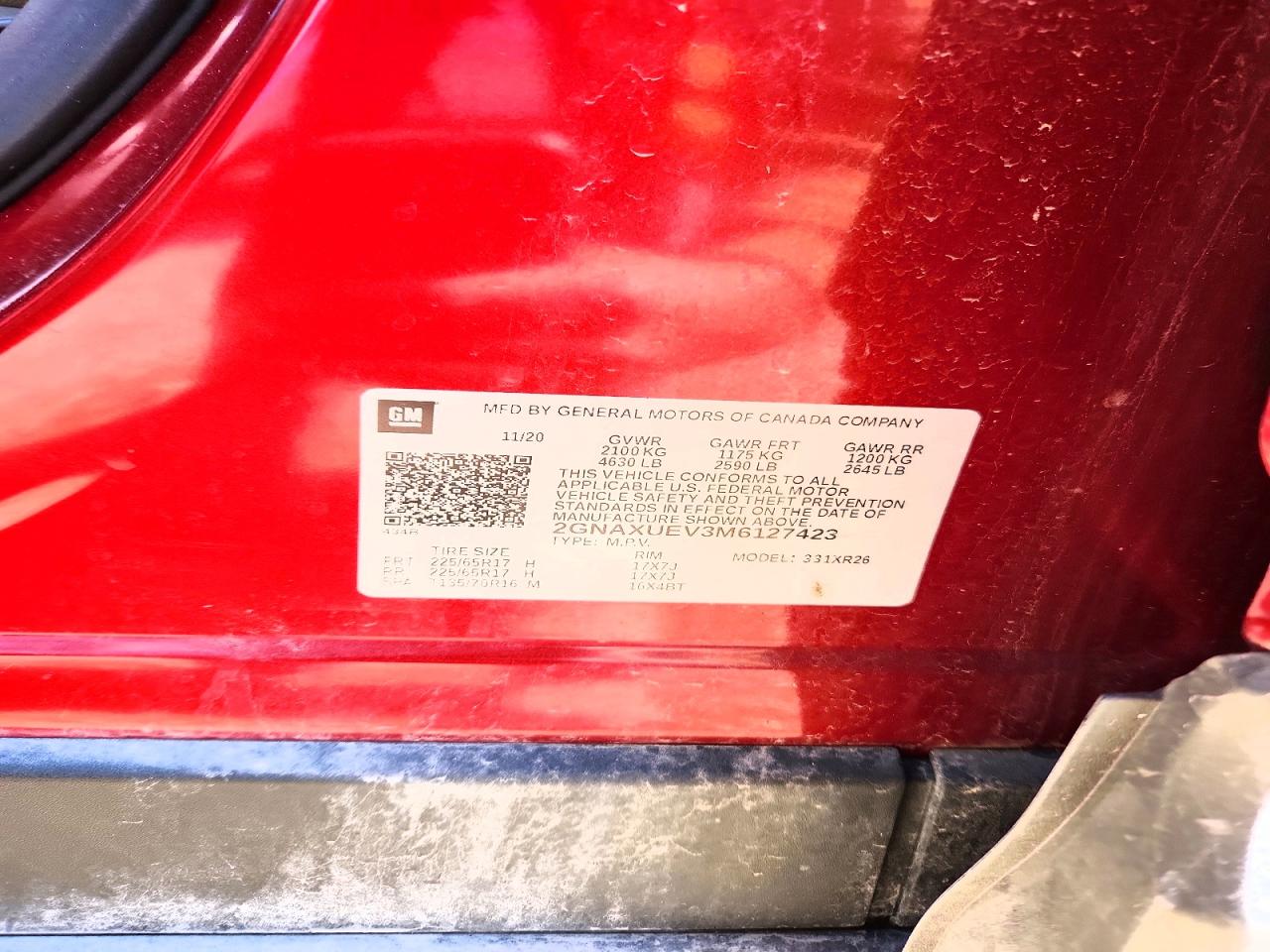 Chevrolet Equinox Lt