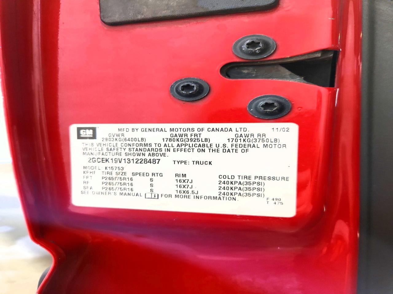 Chevrolet Silverado K1500