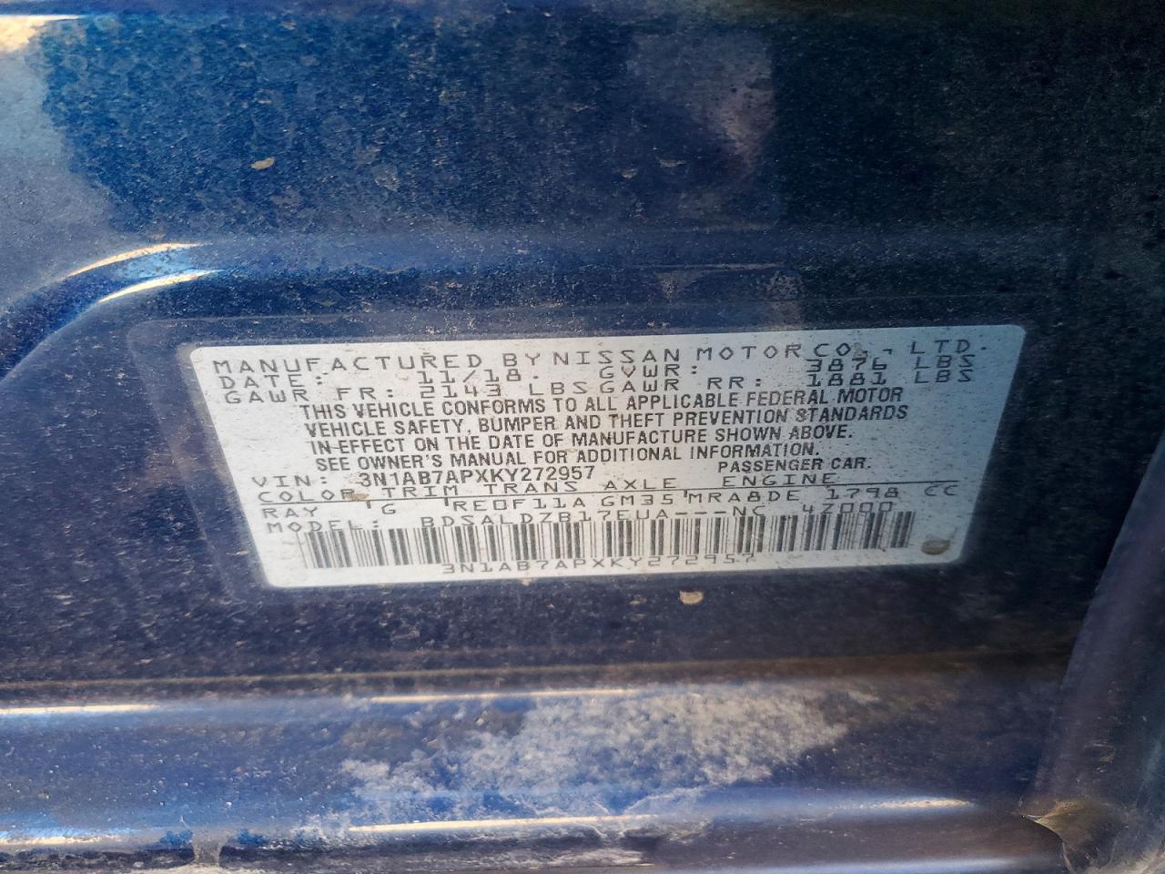 Nissan Sentra S