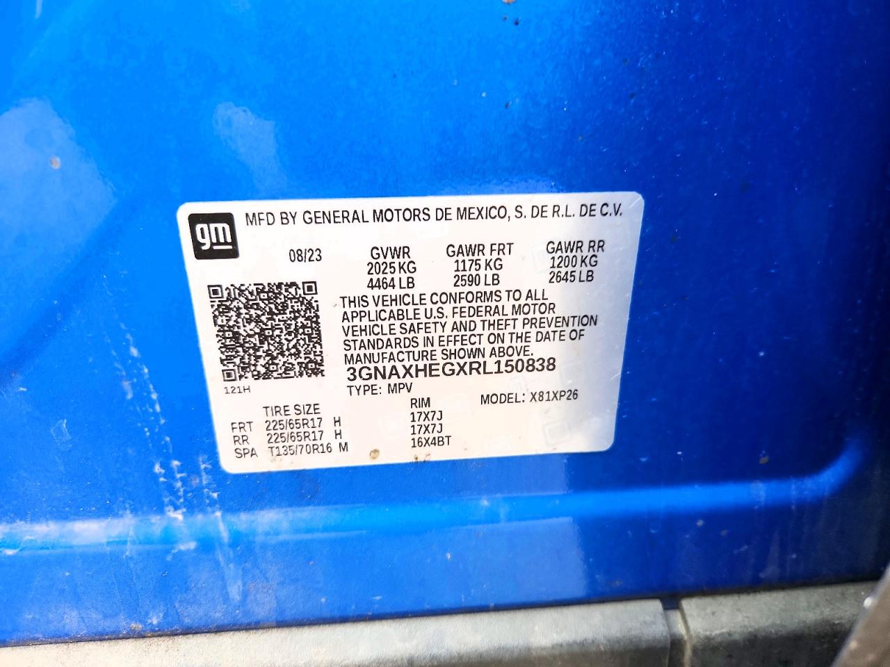 Chevrolet Equinox Ls