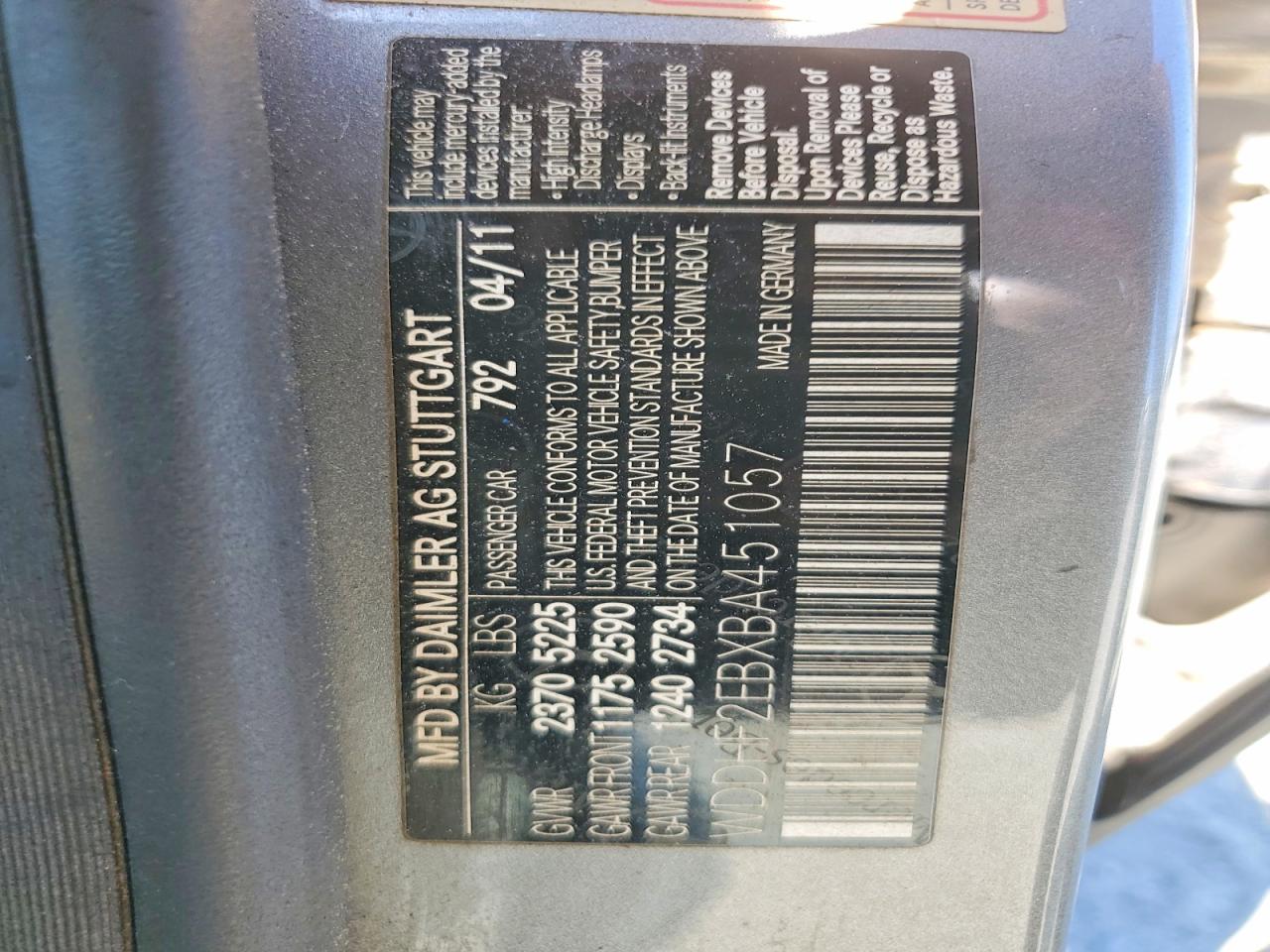 Mercedes-Benz E-Class 350 Bluetec
