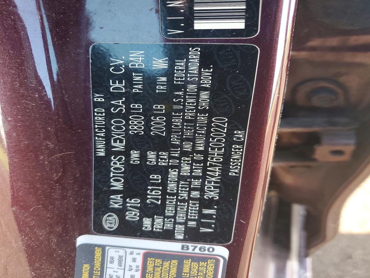 Kia Forte Lx