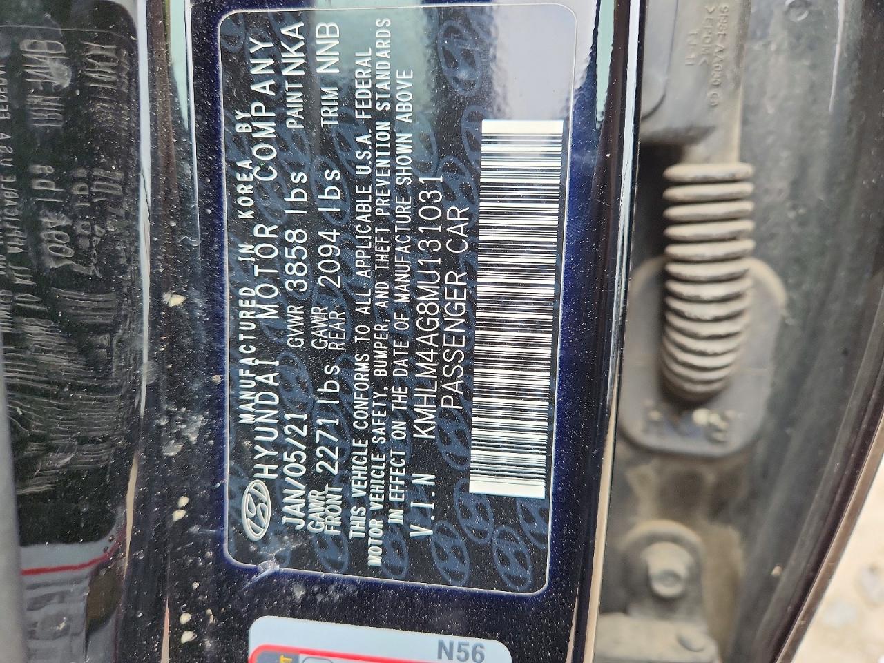 Hyundai ELANTRA Sel