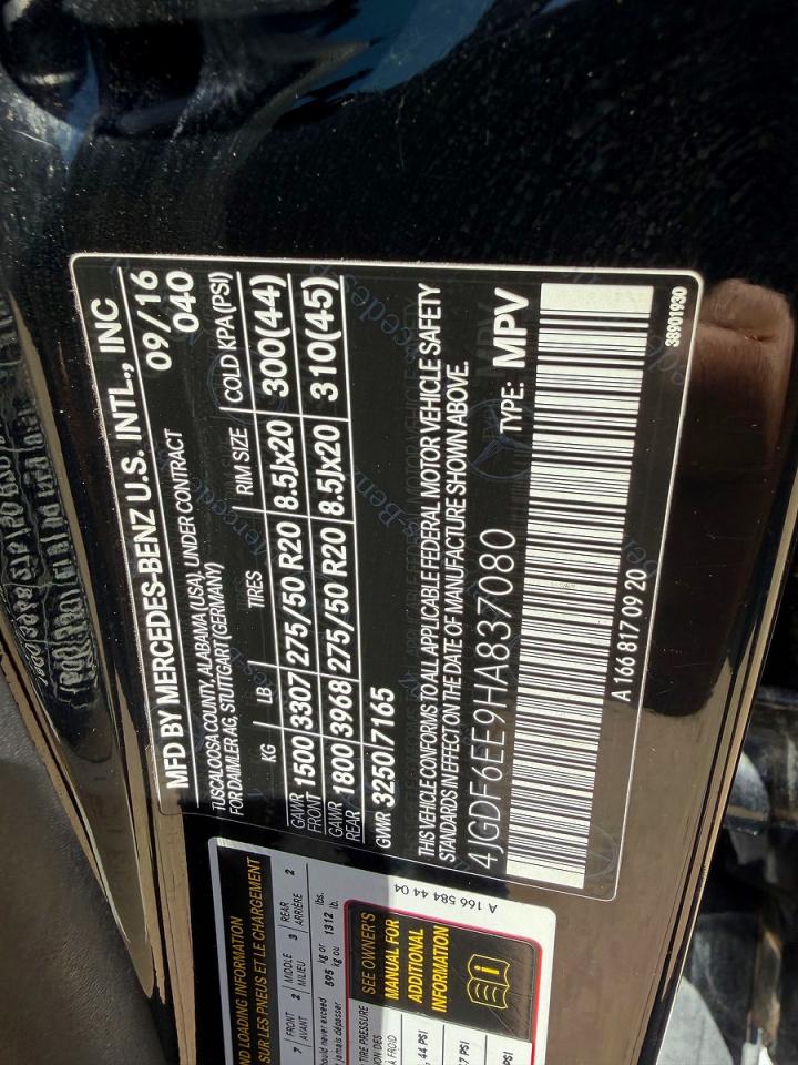 Mercedes-Benz Gls-class 450 4matic