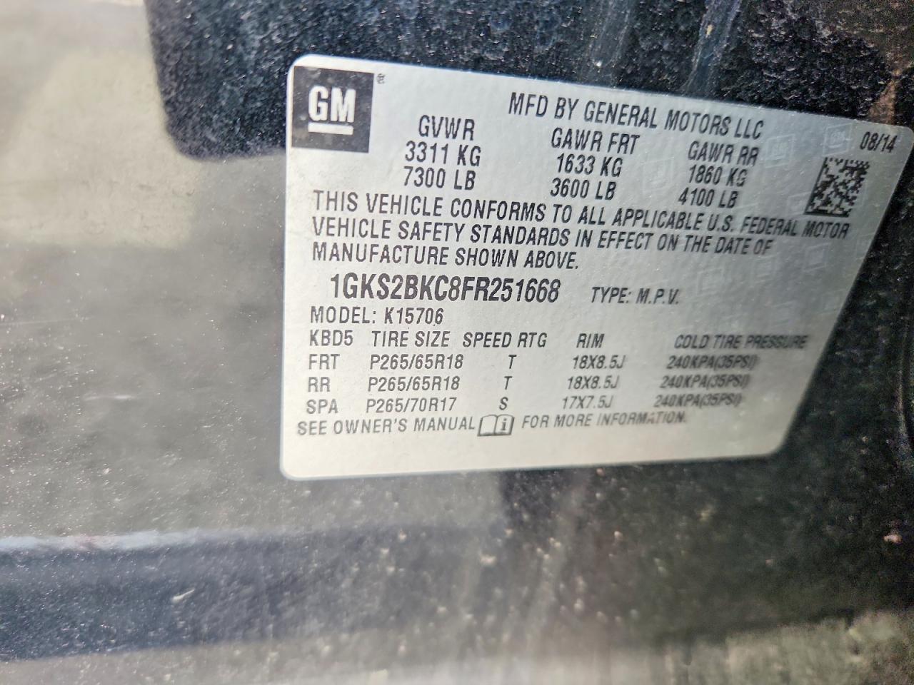GMC Yukon Slt