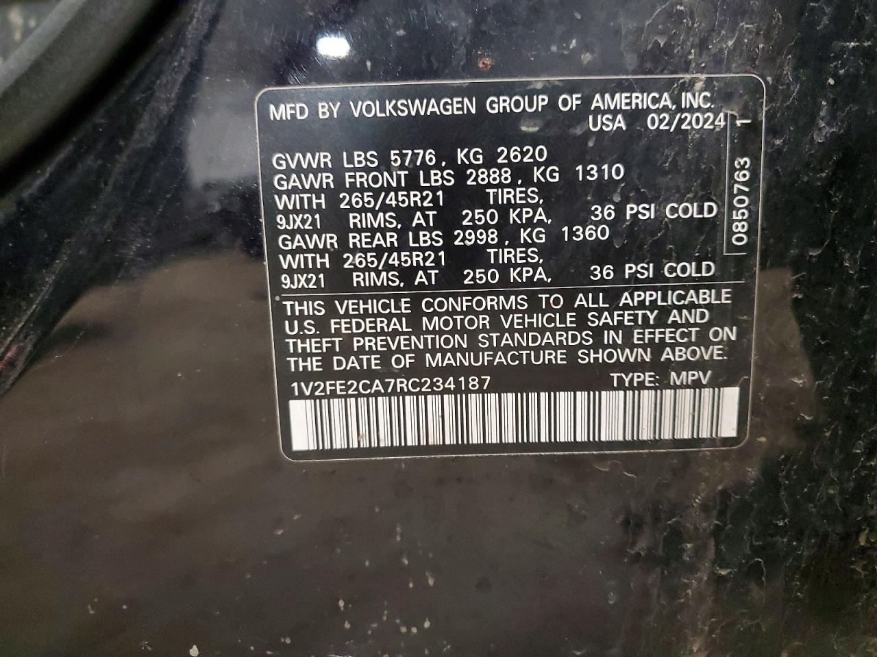 Volkswagen Atlas Sel Premium R-line
