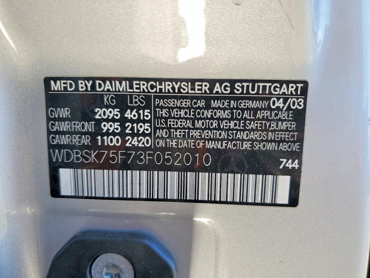 Mercedes-Benz S-Class 500r