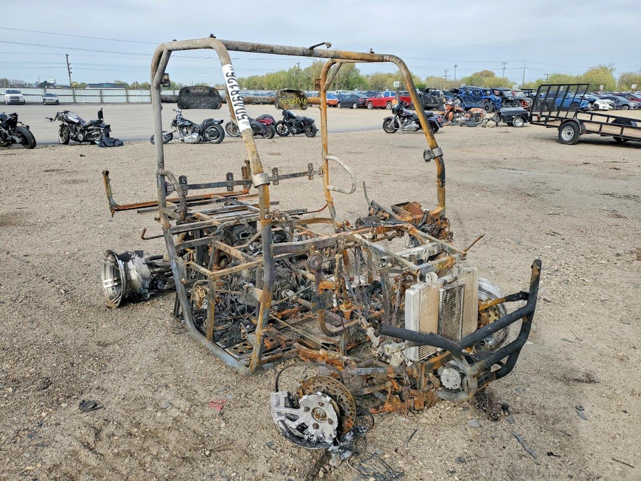 Salvage Hisun Atv Image