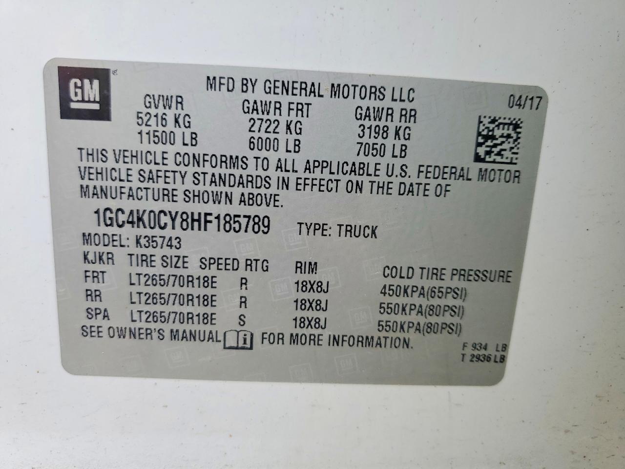 Chevrolet Silverado K3500 Ltz