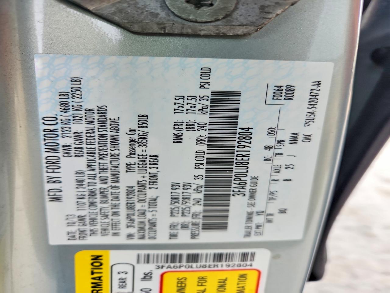 Ford Fusion Se Hybrid