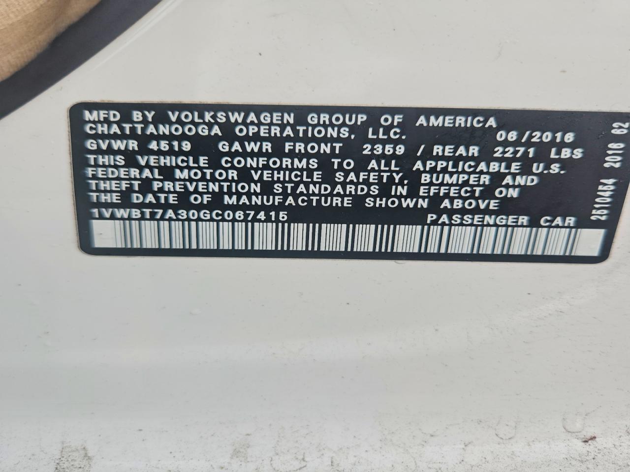 Volkswagen Passat Se