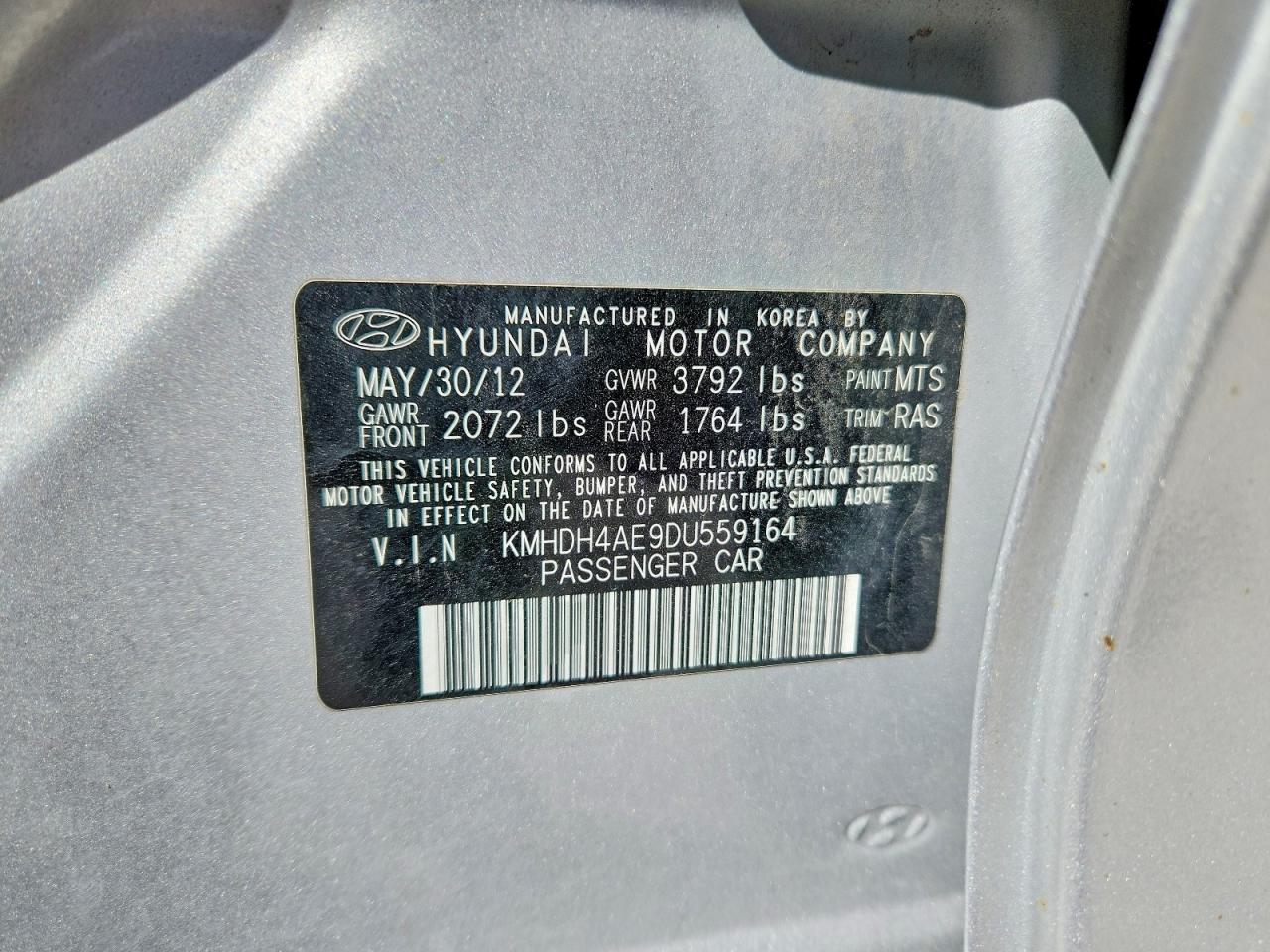 Hyundai ELANTRA Gls