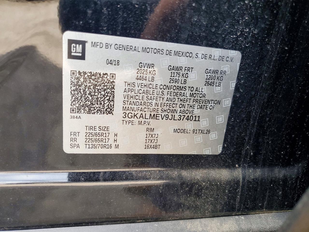 GMC Terrain Sle