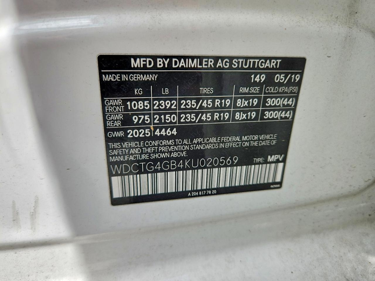 Mercedes-Benz GLA 250 4matic