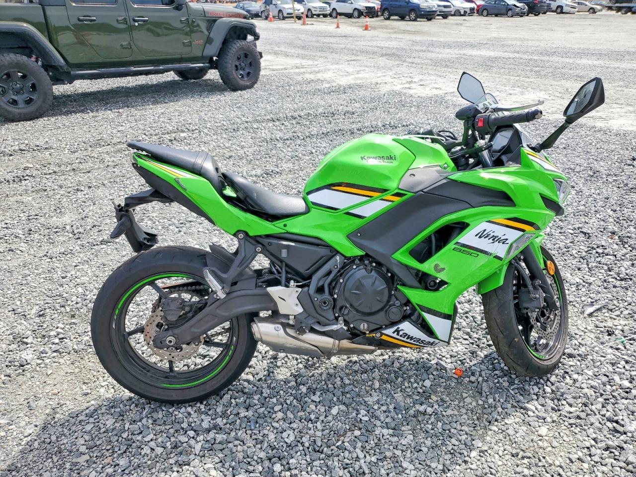 Salvage Kawasaki Ex650 P Image