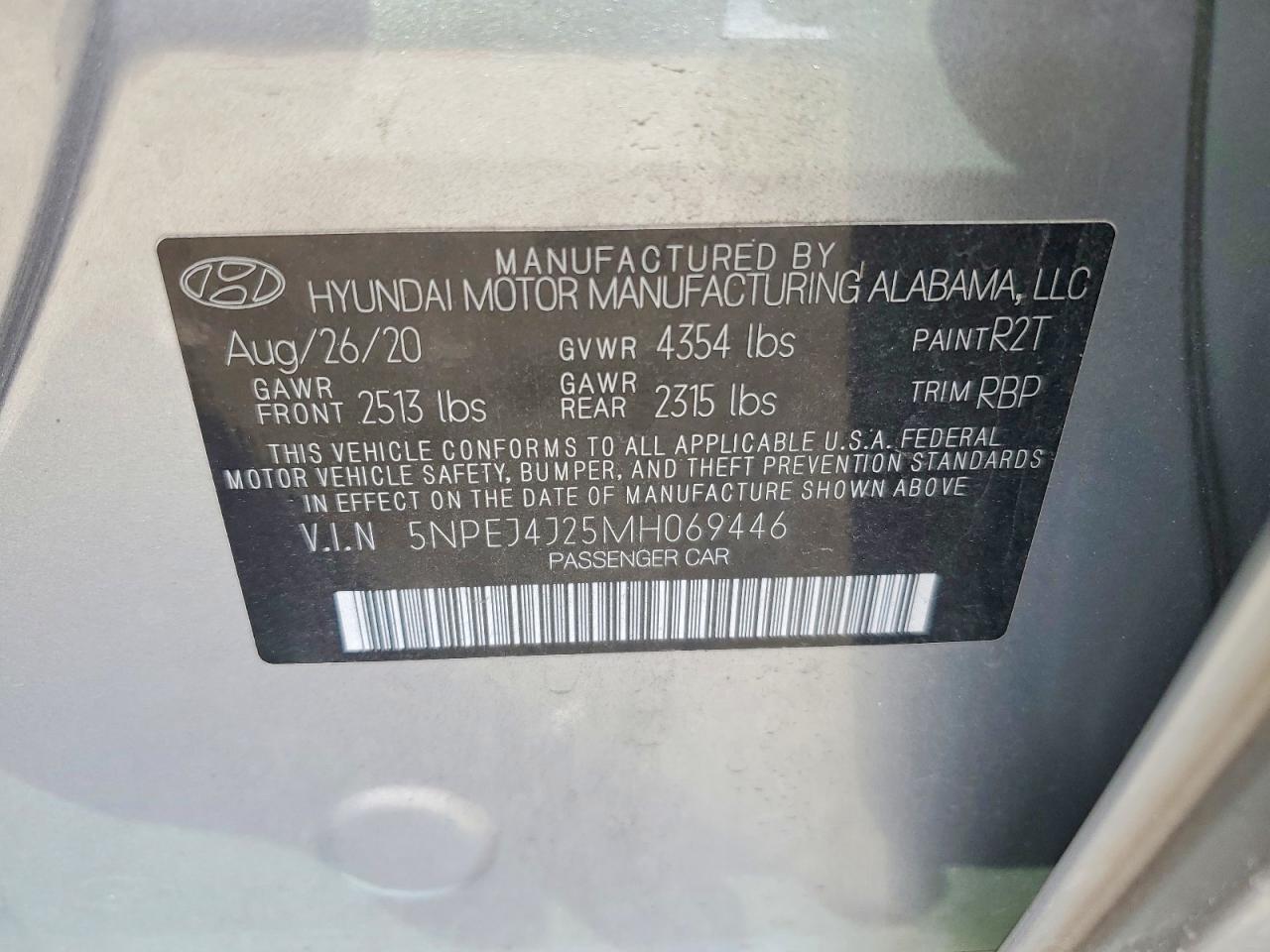 Hyundai SONATA Sel Plus