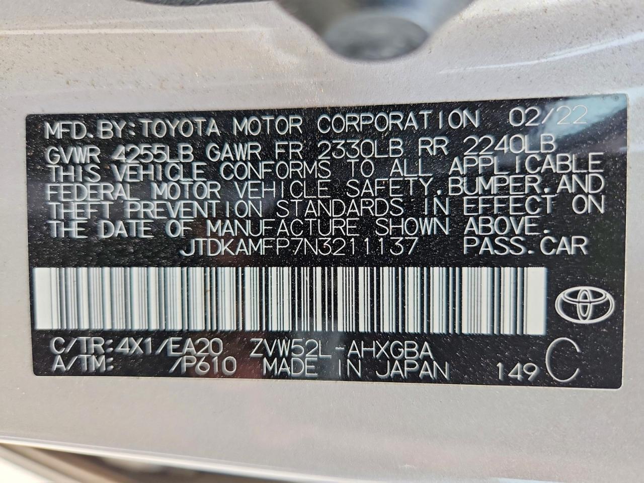 Toyota Prius Xle