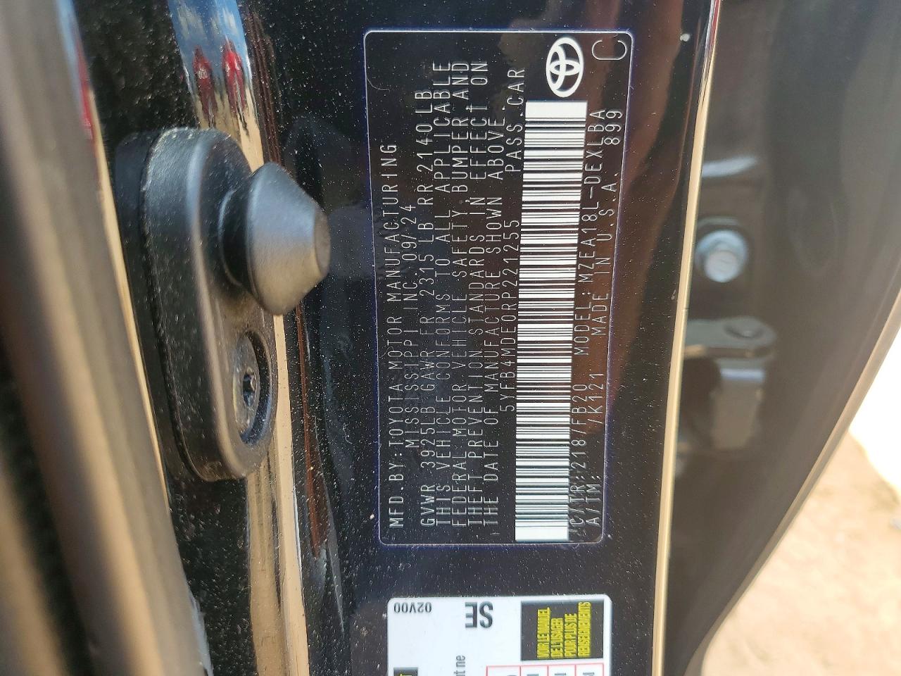 Toyota Corolla Le