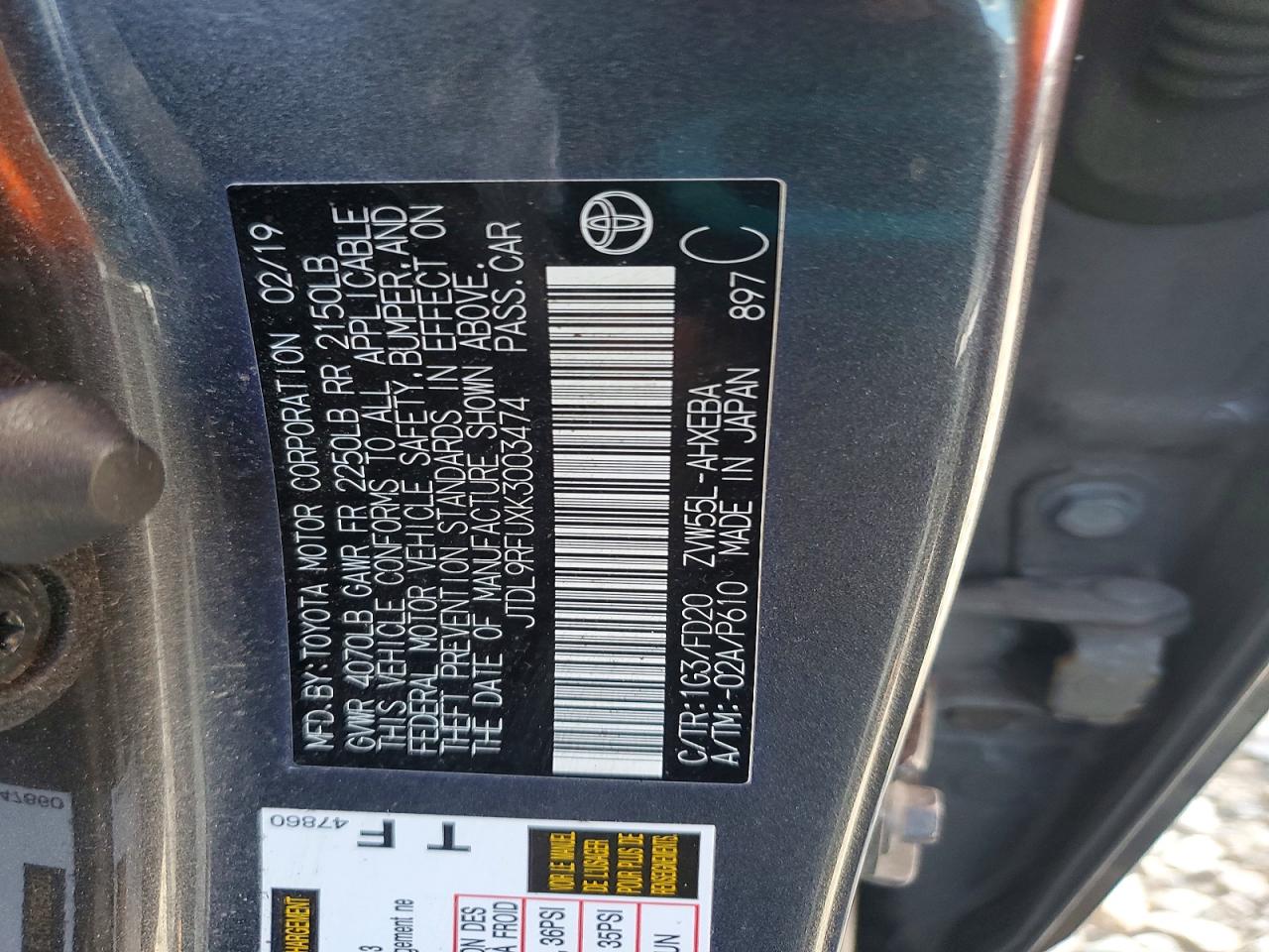 Toyota Prius Le Awd-e