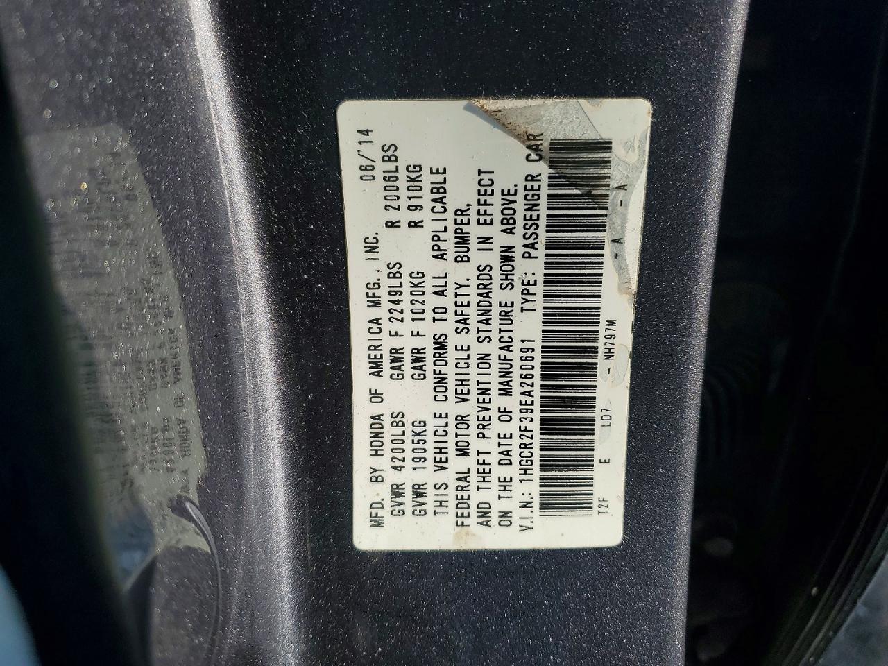Honda Accord Lx