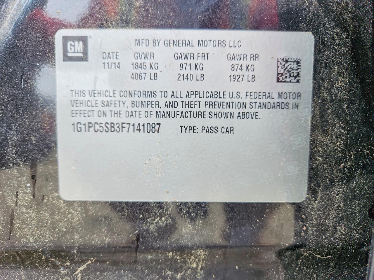 Chevrolet Cruze Lt